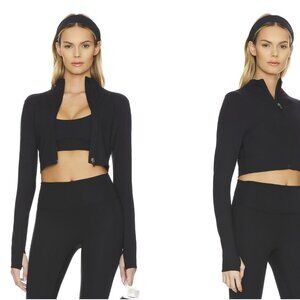 WELL BEING + BEING WELL / FlowWell Nova Cropped Jacket / SIZE S